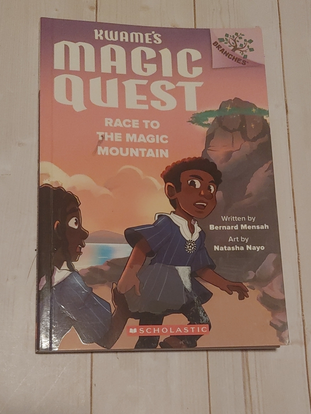 Kwame's Magic Quest Children Easy Reader Novel Book Bernard Mensah